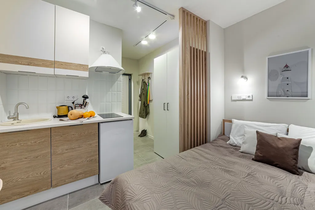 Квартира Квартира-студия в Центре 15,5м2, 1 кровать — Санкт-Петербург