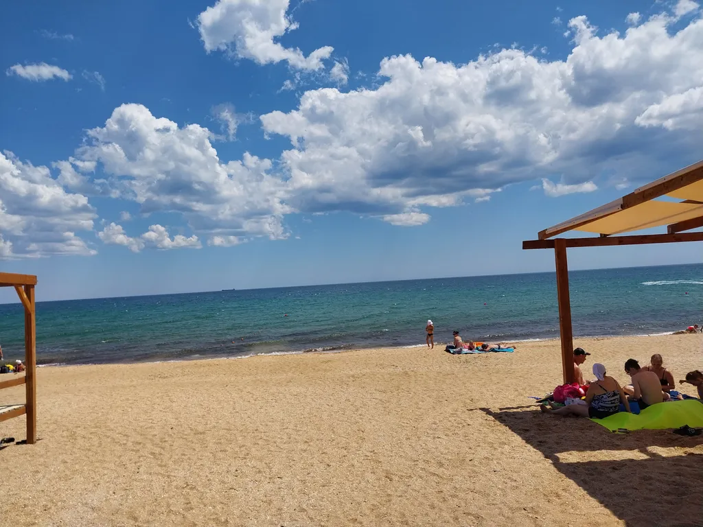 Дом в стиле Барн у моря 21 кв.м.+ 8 кв.м веранда