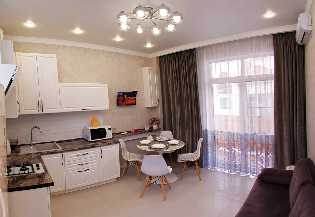 Квартира Квартира Уютная классика на берегу Черного моря — Геленджик