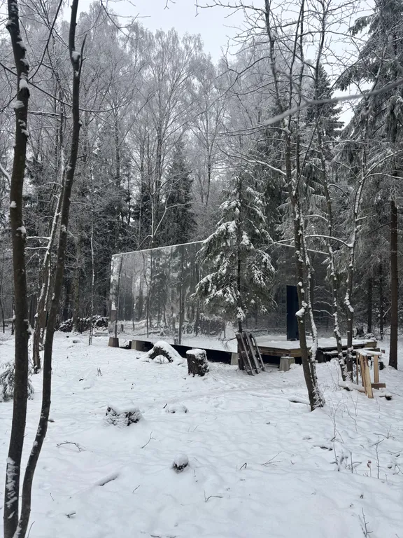 Коттедж Уникальный зеркальный дом — Александров