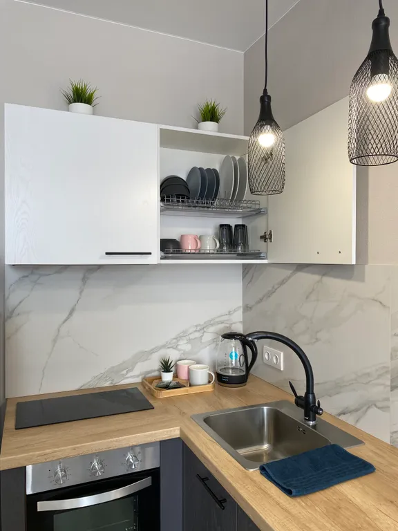 Дизайнерская студия Бизнес с красивым видом на город