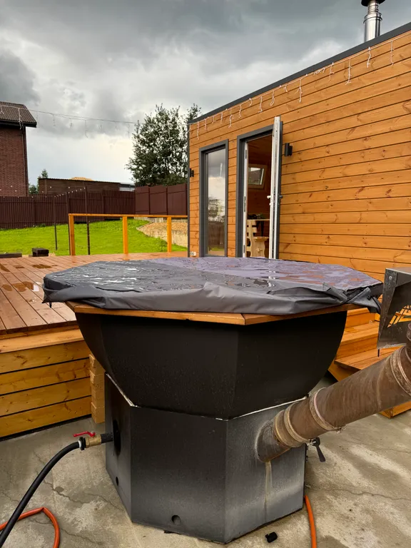 Дом с чаном и баней