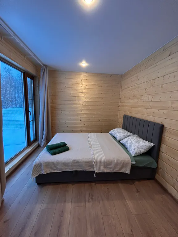 Баня на дровах с гостевым домиком