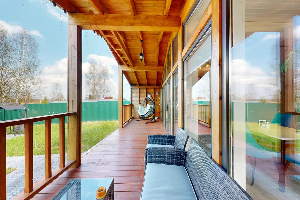 Дом с баней и чаном на участке 10 соток, Green island house