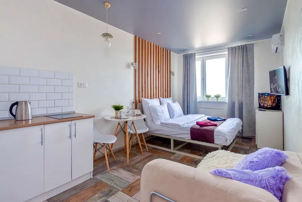 Квартира Уютная студия у Шереметьево с кондиционером — аренда посуточно в Химки