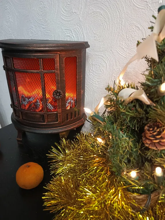 Романтичная однушка с камином на Волжской набережной