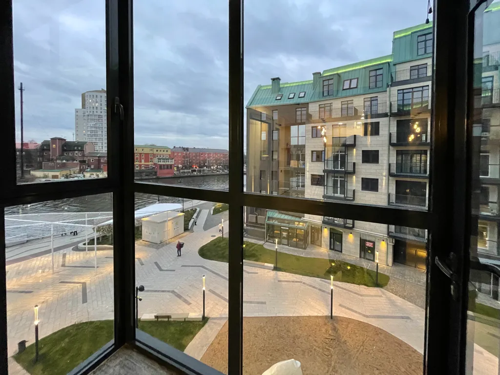 Квартира с отдельной спальней, ЖК Рыбная Деревня, с видом на реку