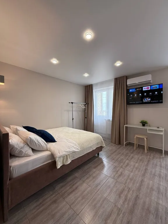 Стильная студия для пары, идеально для романтического отдыха