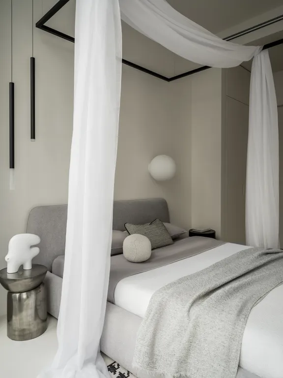 Стильный апартамент с видом на башни