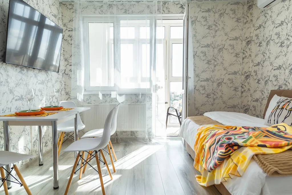 Квартира Квартира Просторная студия в ЖК Огни Анапы — Анапа