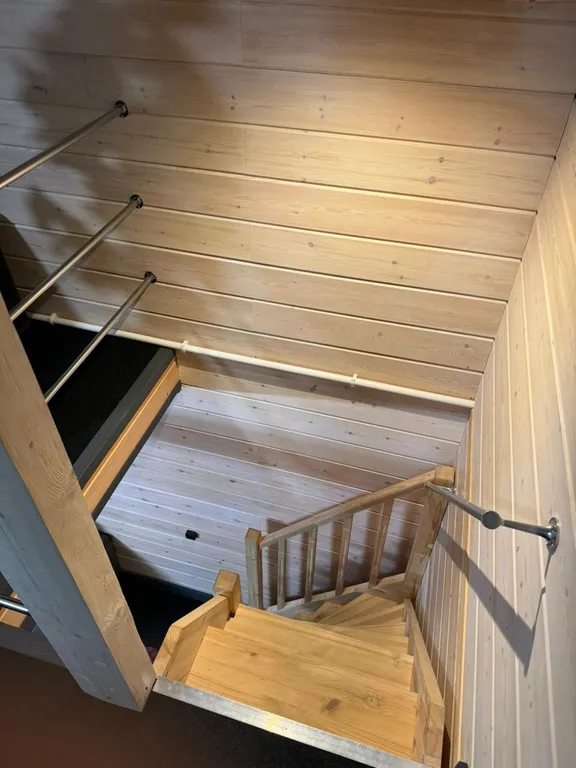 Барн хаус с видом на лес и горы