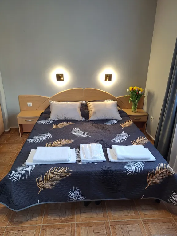 Квартира Квартира Город стандартный трёхместный номер с двуспальной кроватью — Геленджик