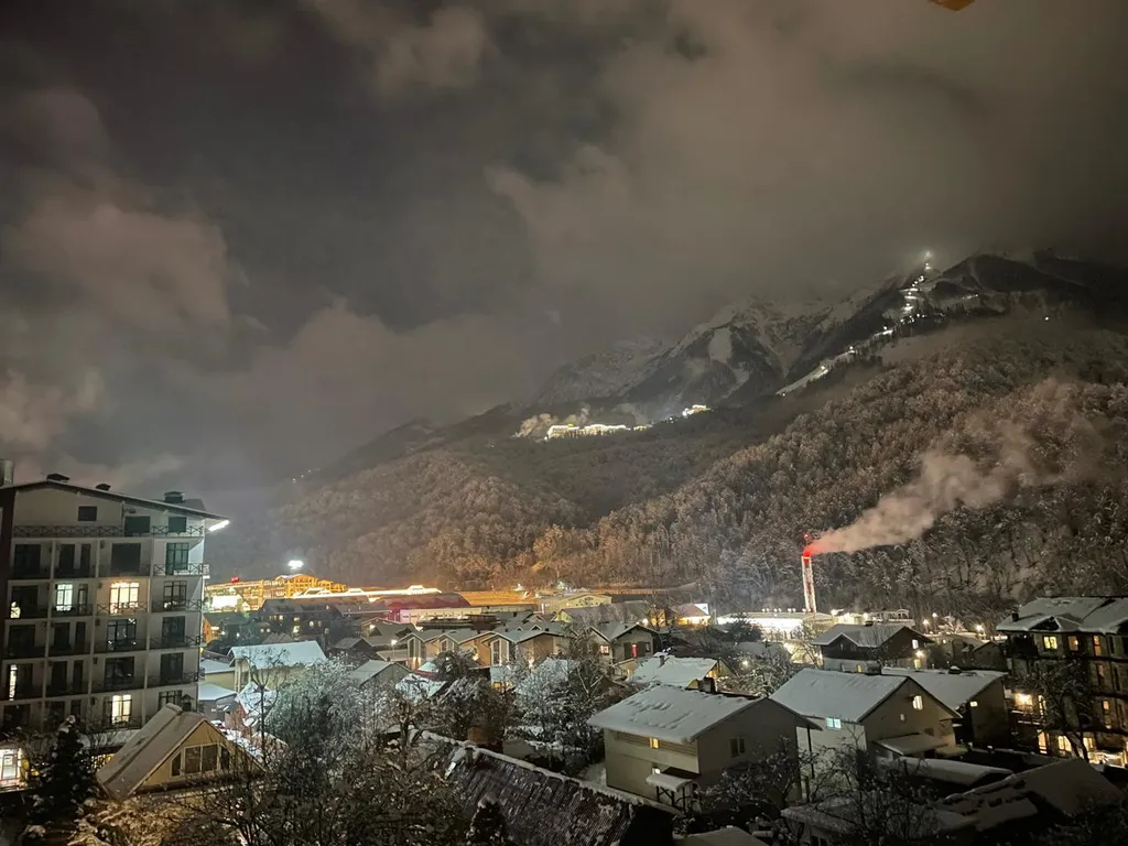 Студия с невероятным видом на горы