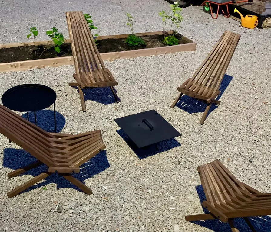 Треугольный дом шале