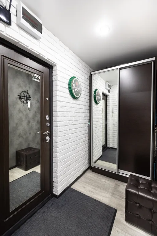 1-комнатная квартира, рядом склон