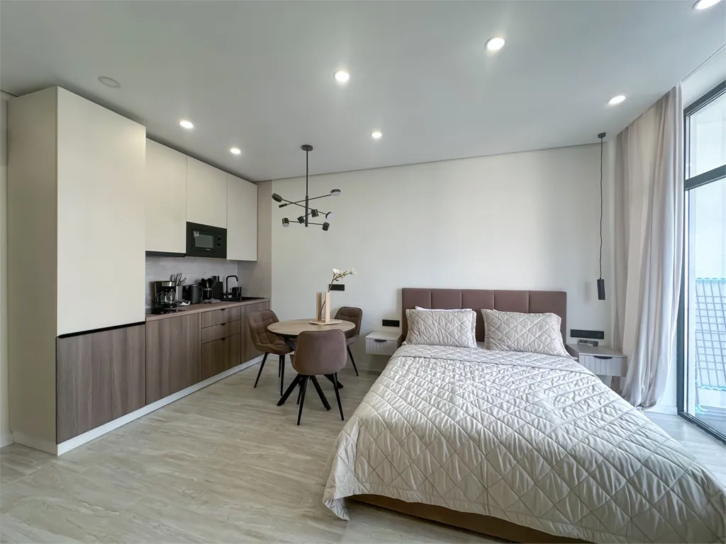 Дизайнерская студия Ls-Lux Sunny Mood с видом на море и горы