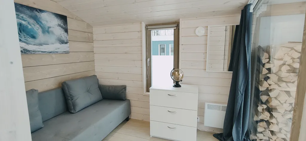 Уютный дом с печью-камином