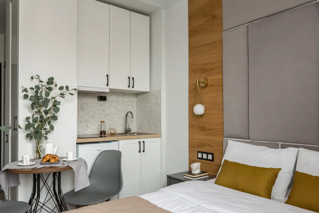 Апартаменты Кварт-Отель студия с джакузи Кипарис