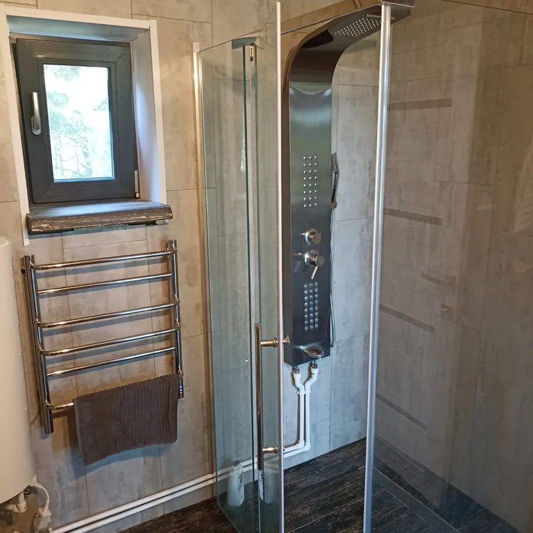 Новый домик с чаном, в тихом красивом месте