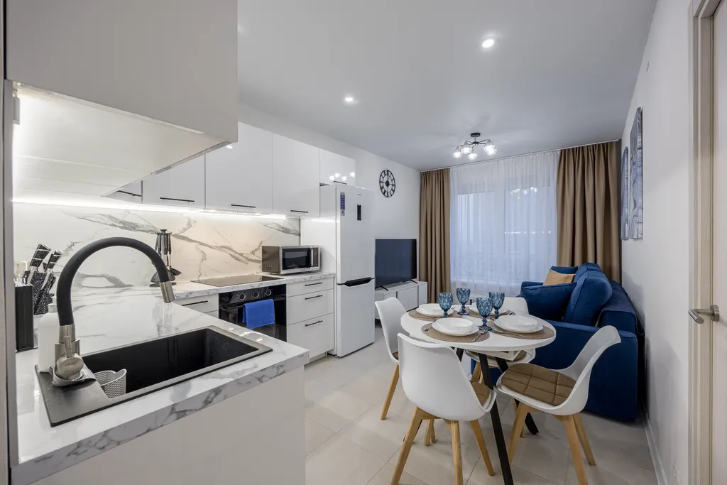 Новая дизайнерская евродвушка для работы и отдыха