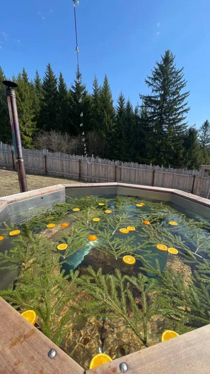 Дом 55m2 — чан, кухня, уединение
