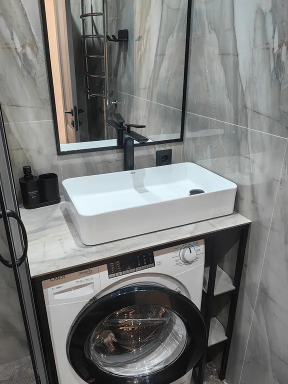 Студия с новым ремонтом