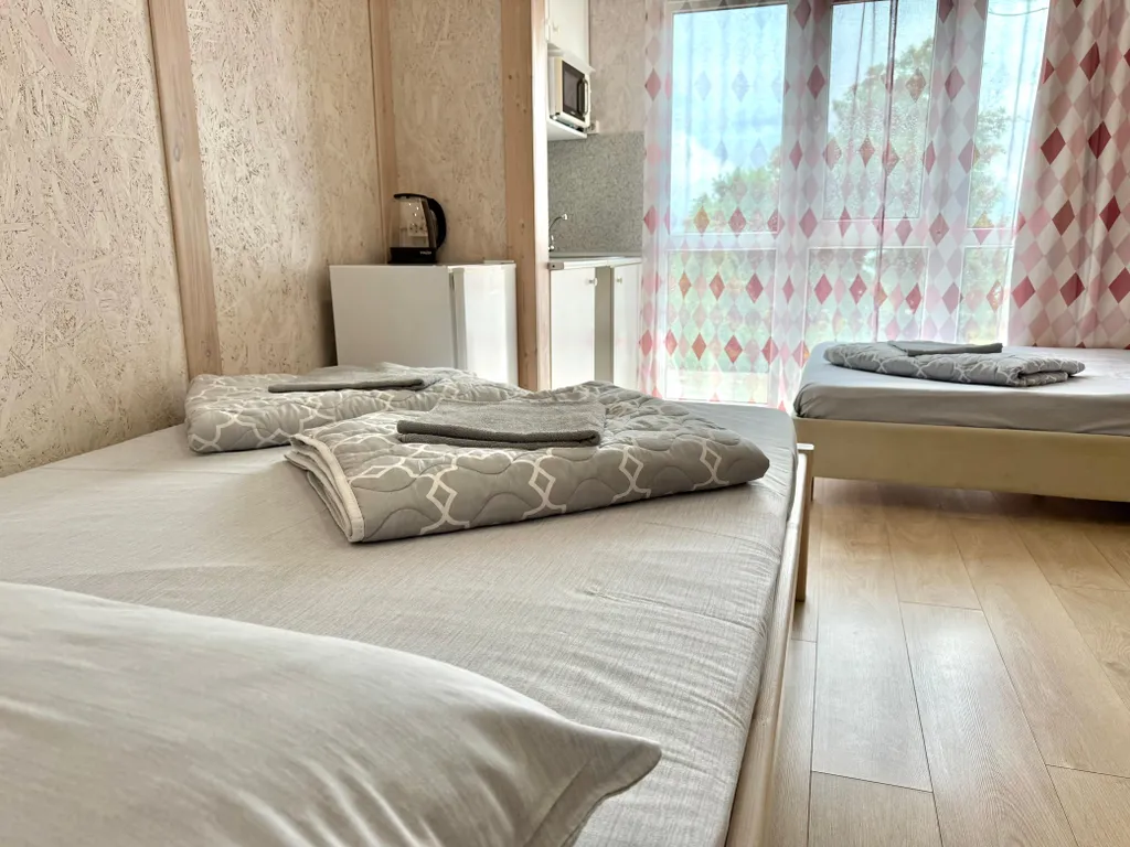 Апартаменты Эра в Джубге, теплые бассейны и кухня в каждом номере