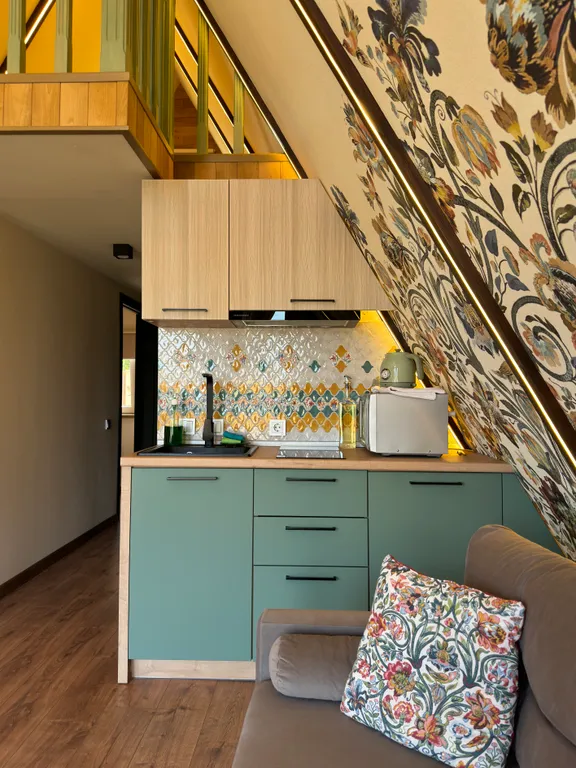 Уютный a-frame дом