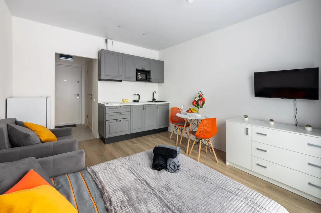 Прекрасная квартира - студия возле метро Лухмановская