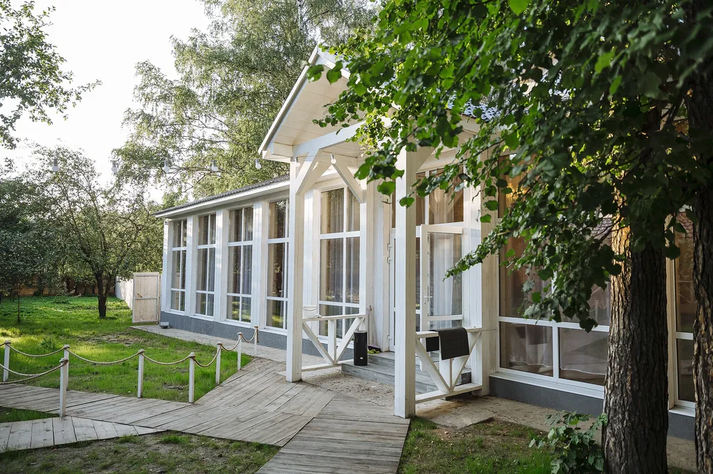 Коттедж с панорамным банкетным залом