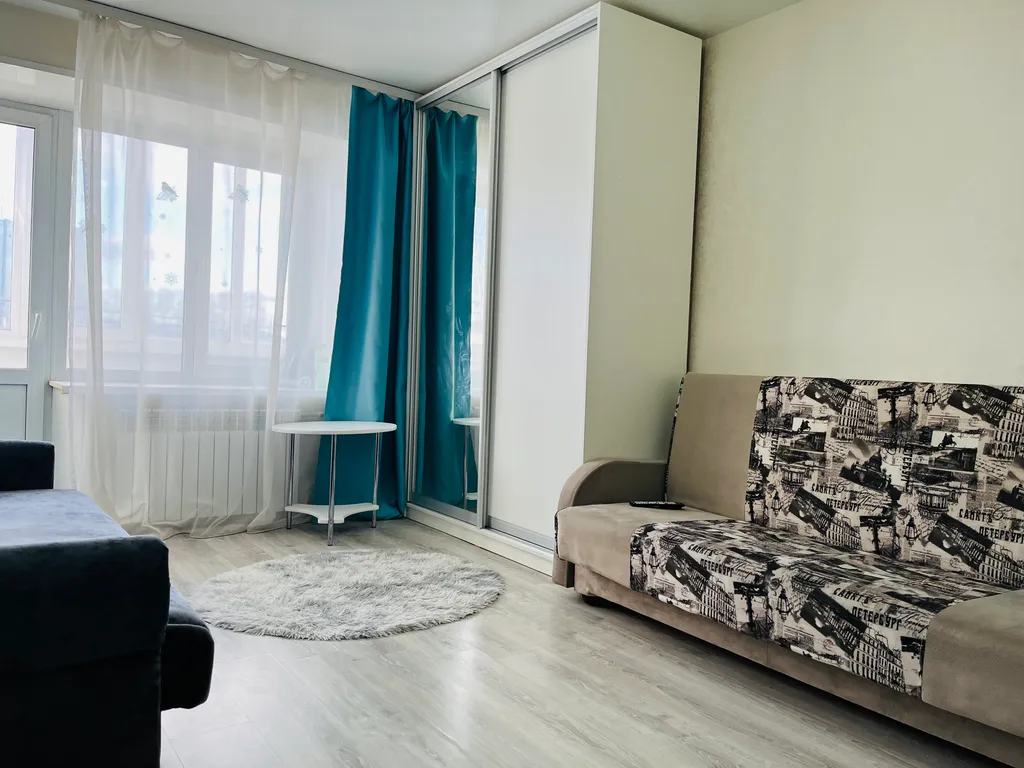 Просторная однокомнатная квартира в центре города