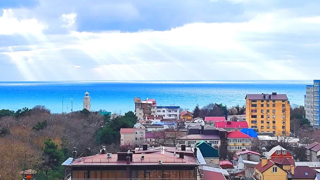 Квартира Шикарная 1 комнатная квартира студия с прекрасным видом на море — Анапа