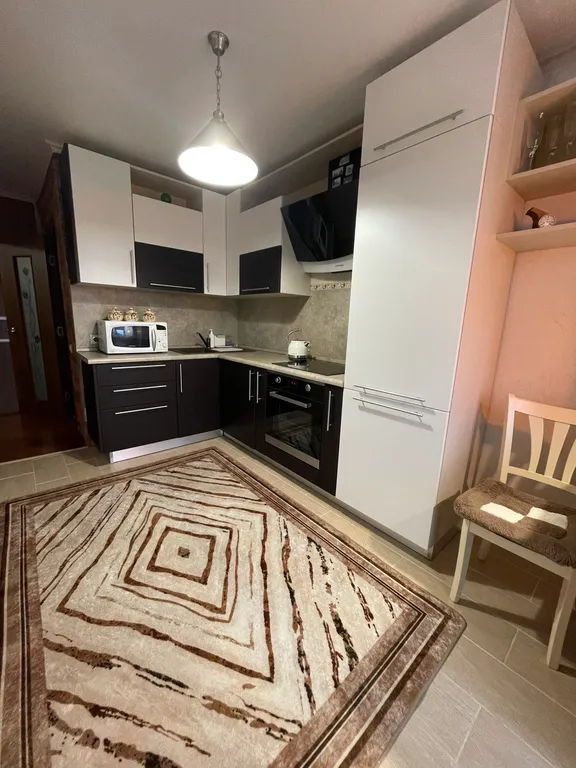 Уютная квартира с проходной лоджией с видом на вулкан