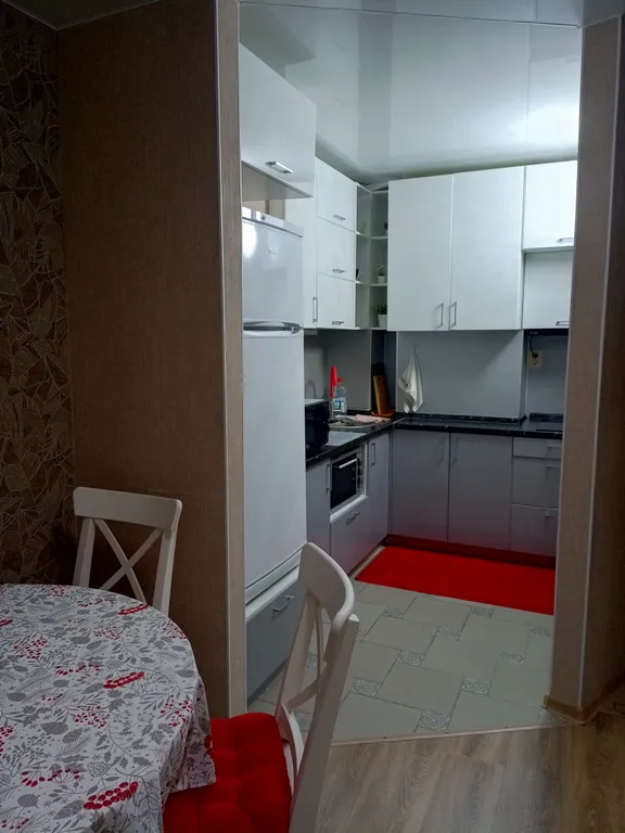 Уютная студия с двумя балконами в ЖК Берёзка