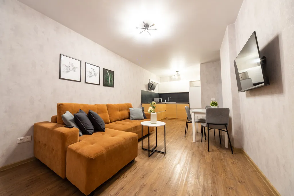 Квартира Апартаменты чистый взгляд с дизайнерским ремонтом напротив тц Планета — Красноярск