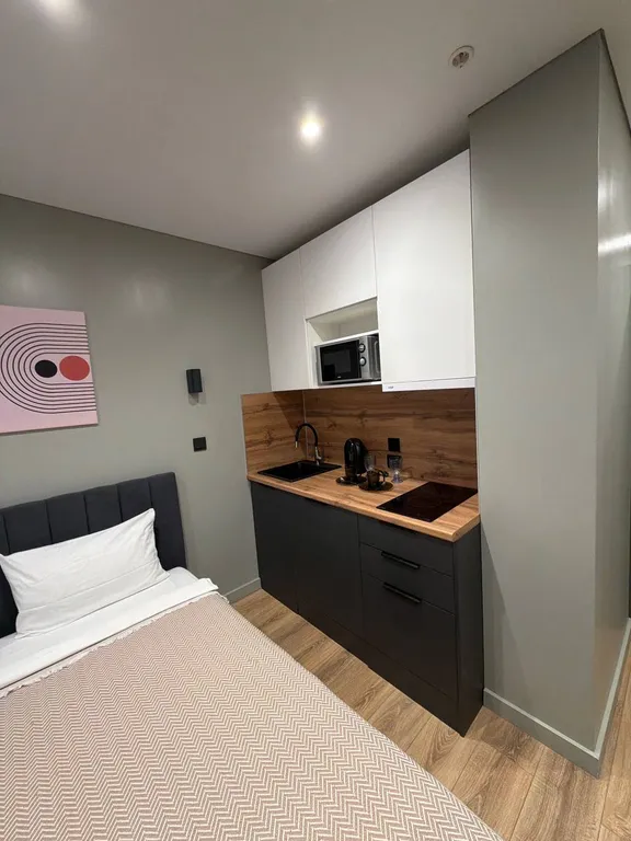 Квартира Квартира Новая студия в гостинице Салют — Москва