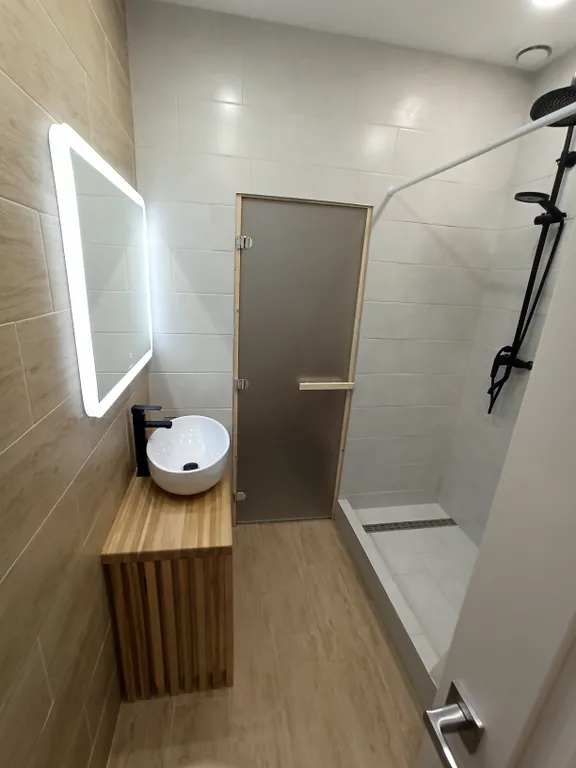 Квартира с сауной в частном доме