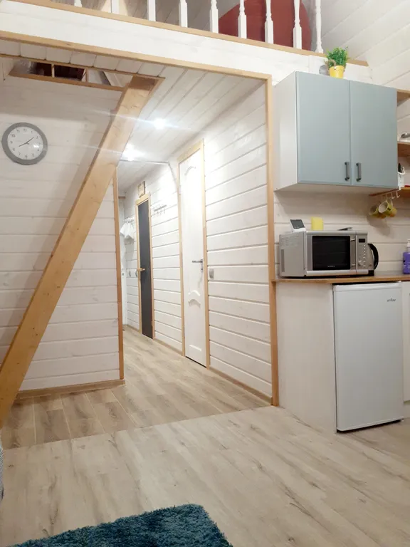 Яркий, новый, стильный большой коттедж Хижина зайца