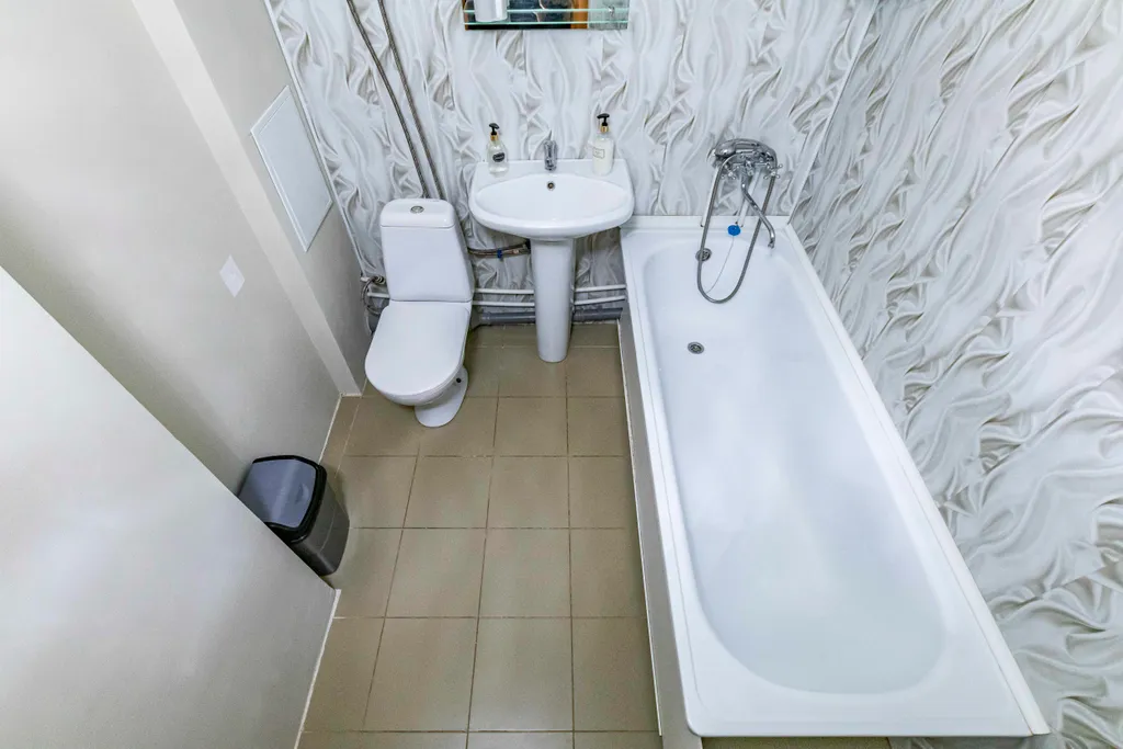 Квартира-студия с балконом для командированных и отдыха