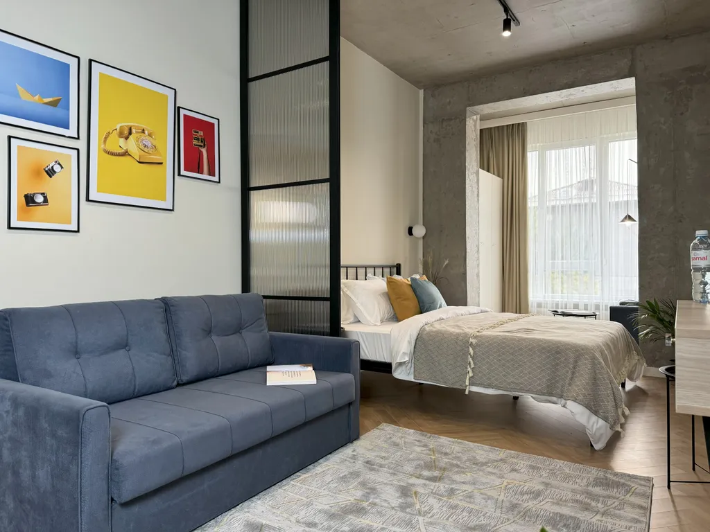 Стильная студия в центре Алматы