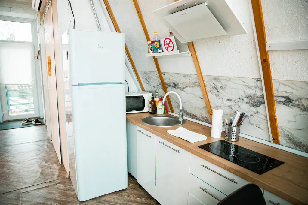 Дом с террасой и мангальной зоной для отдыха