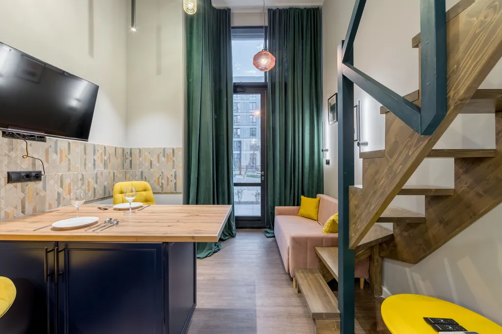 Двухуровневый апартамент с верандой в ЖК HomeCity