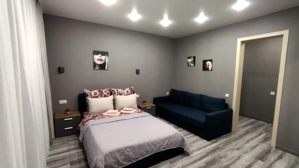 Уютная квартира рядом с парком с закрытой территорией