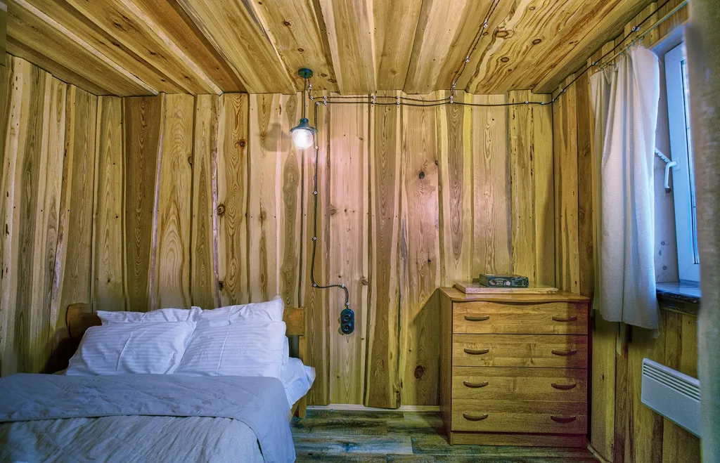 Коттедж Атмосферный Лесной домик, баня на дровах, чан на берегу реки в лесу — Старово