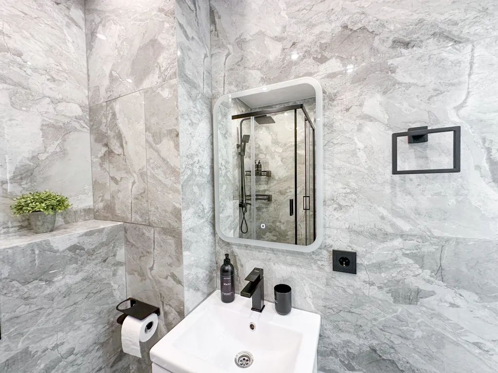 Светлая квартира в ЖК Армас с шикарным видом на город