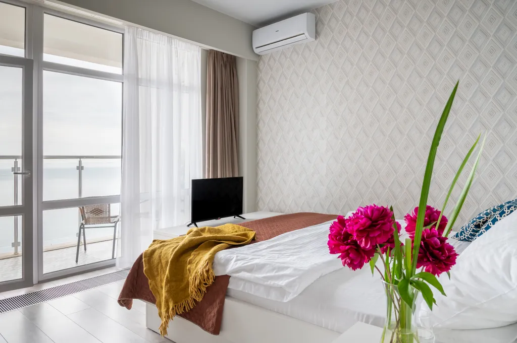 Уютная студия с видом на море