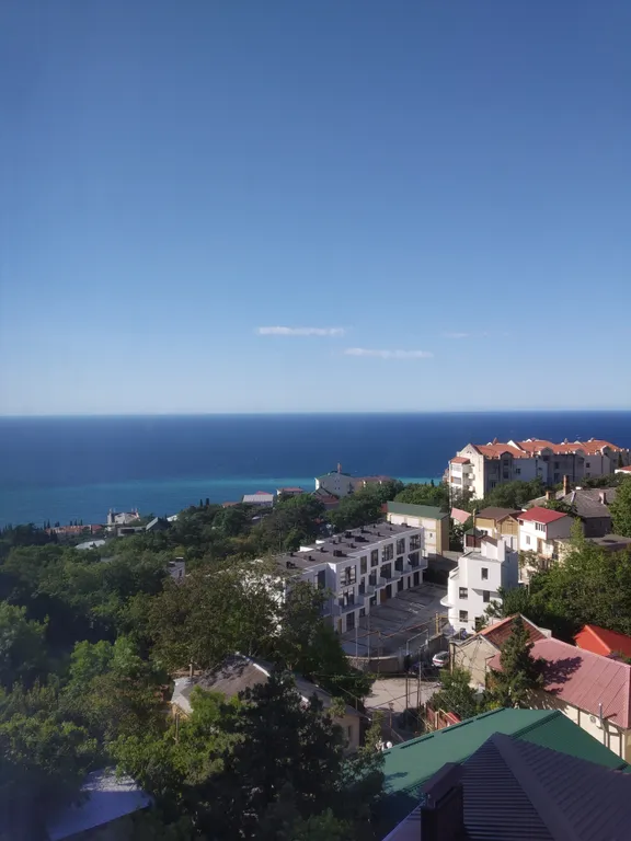 Апартамент с видом на море побережье ЮБК и гору Ай-Петри