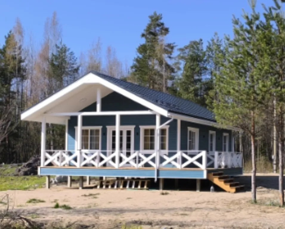 Коттедж Новый гостевой дом семь сосен на опушке леса — Плодовое