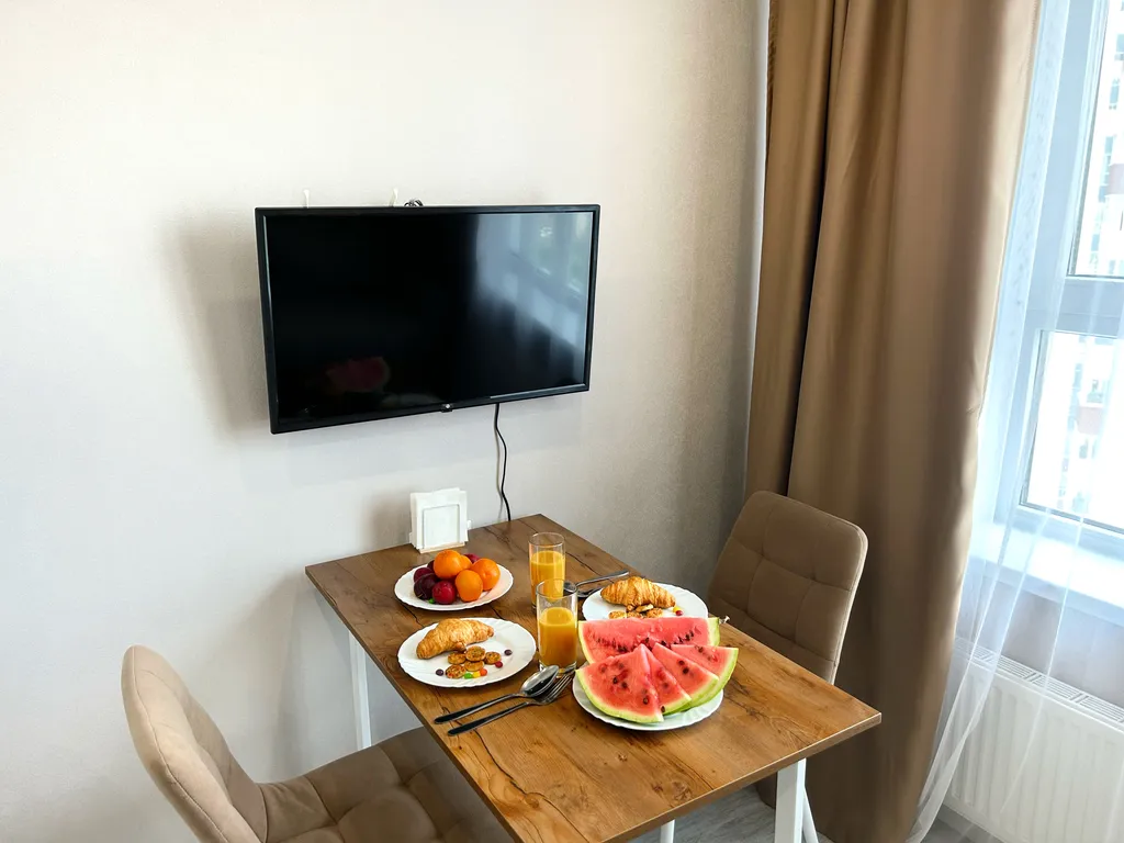 Квартира на 17 этаже у моста