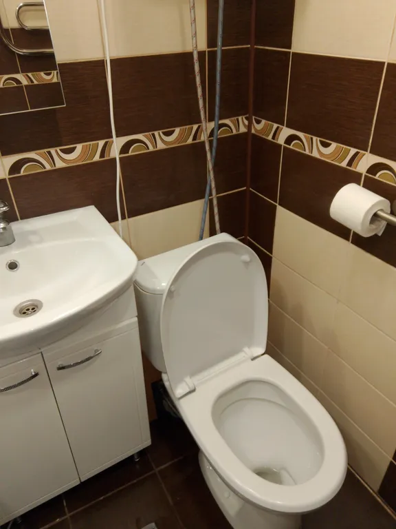 Комфорт двушка в центре города с 2 отдельными широкими спальными места